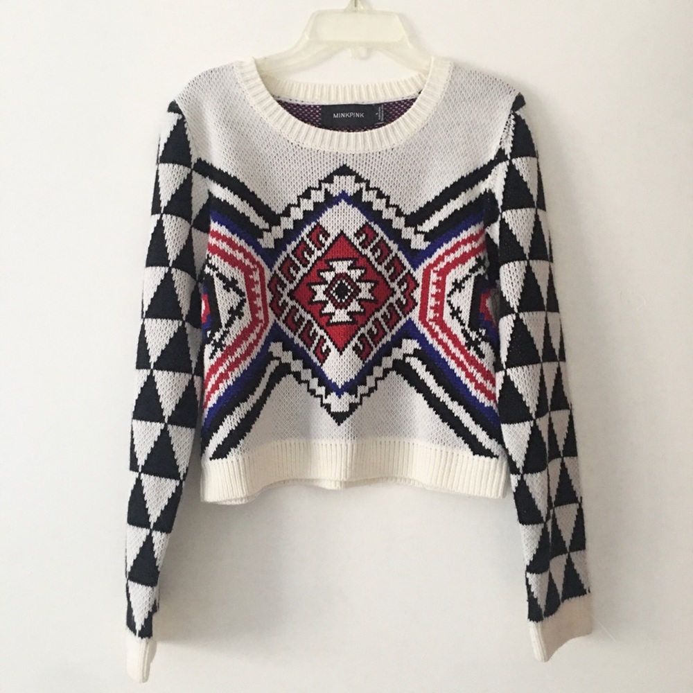 Aztec Graphic Style Sweater